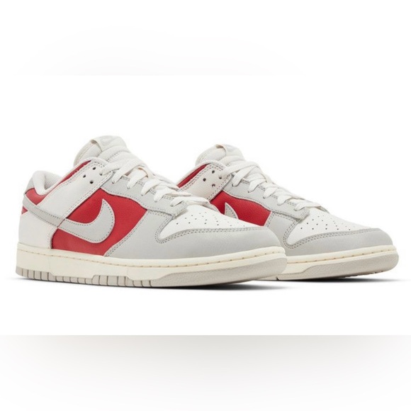 Nike Gray and Red Athletic Shoes